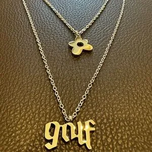 Golf Wang Accessories Golf Wang Olde Silver Necklace Tyler The